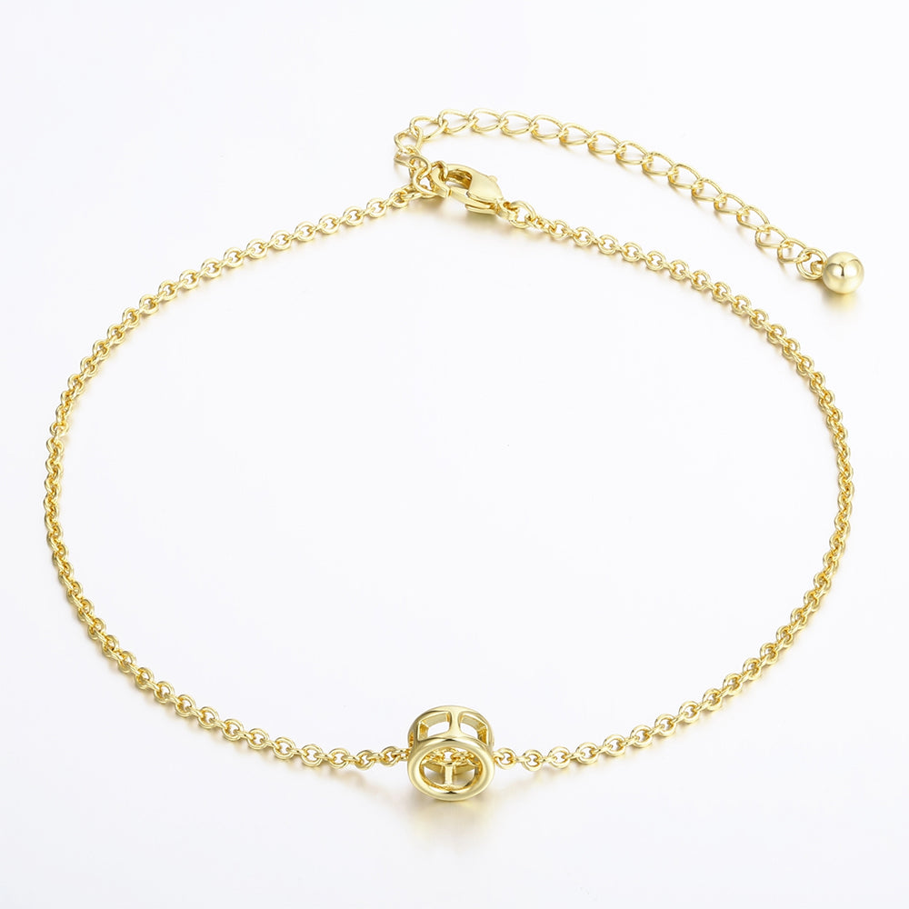 Pulseira de Liga de Ouro