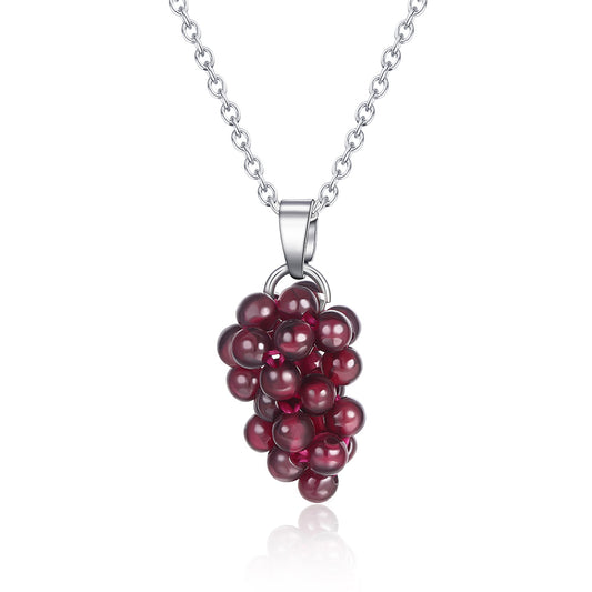 Colar de Liga de Ouro com Cristal Emporia® Vermelho