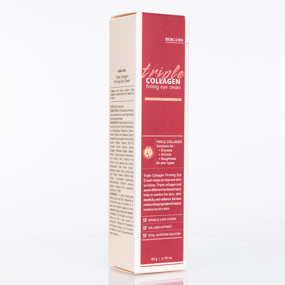 BERGAMO Triplo Colagénio Creme para Olhos Refirmante