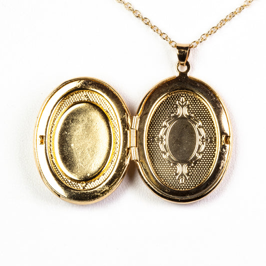 Colar com medalhão de anjo protetor