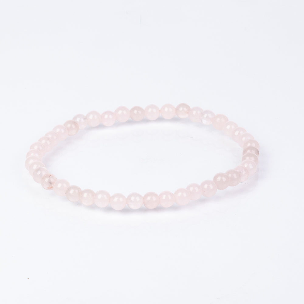 Conjunto com Ametista e Quartzo Rosa ( Pulseira )
