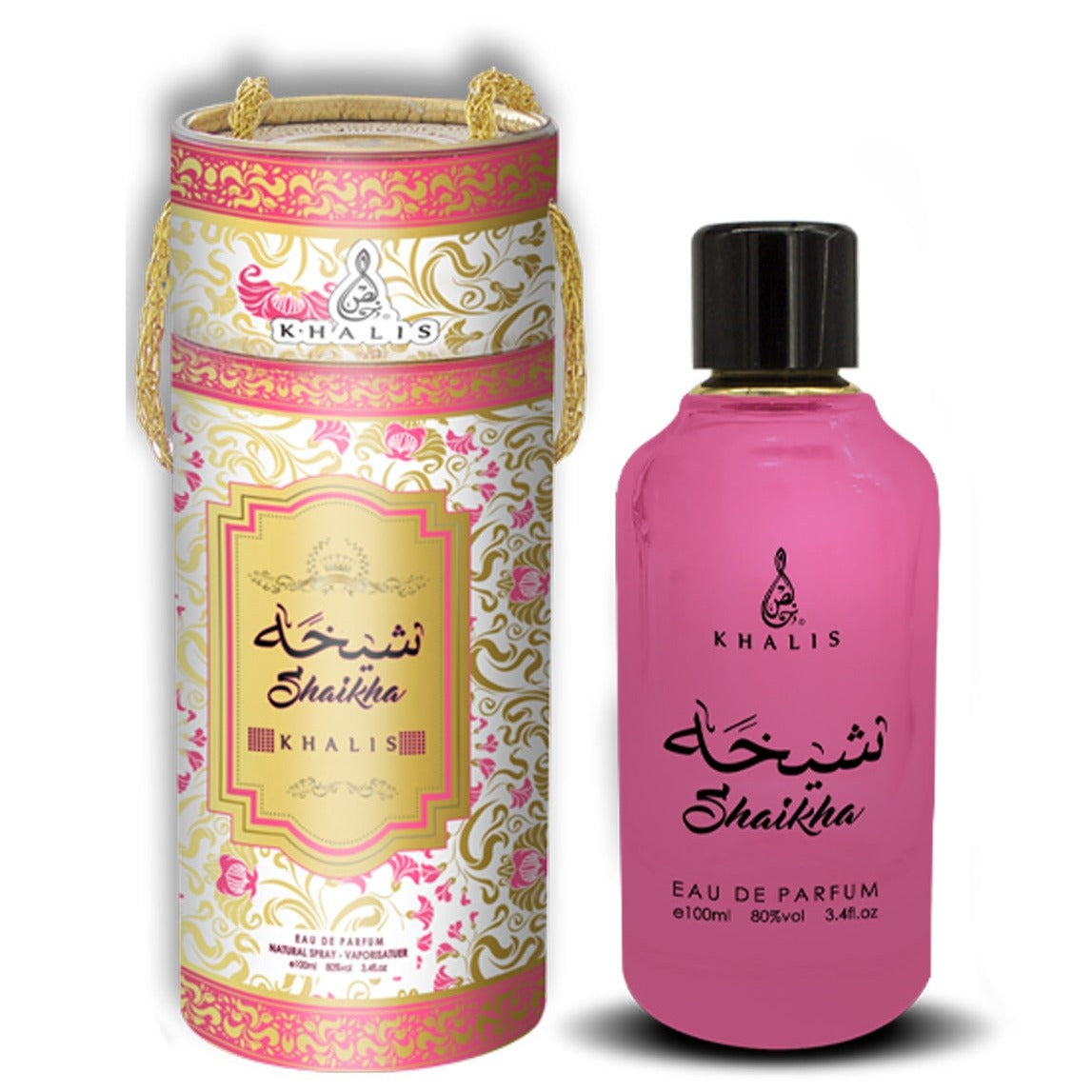 100 ml Eau de Perfume Shaika Fragrância Intensa de Cítricos, Unisex