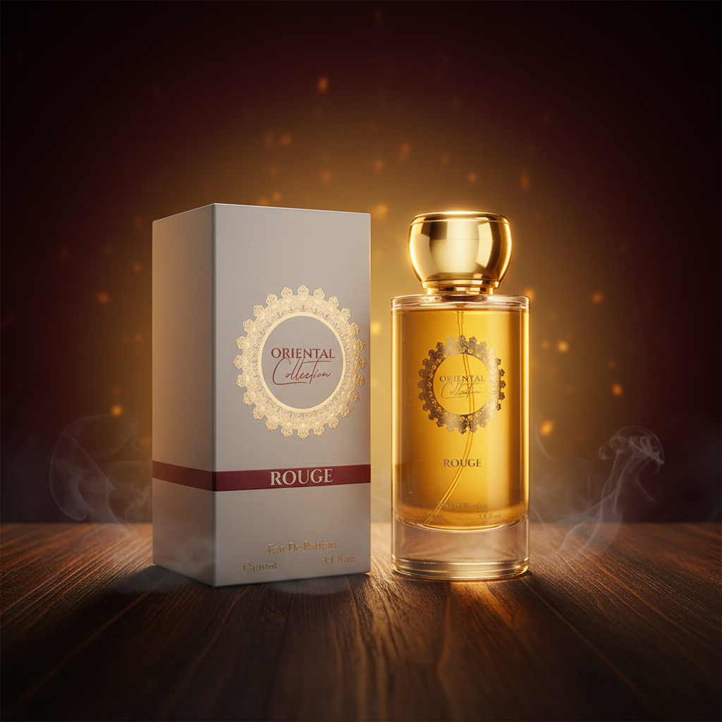 100 ml EDP ROUGE fragrância amadeirada, misteriosa e excitante, unissexo