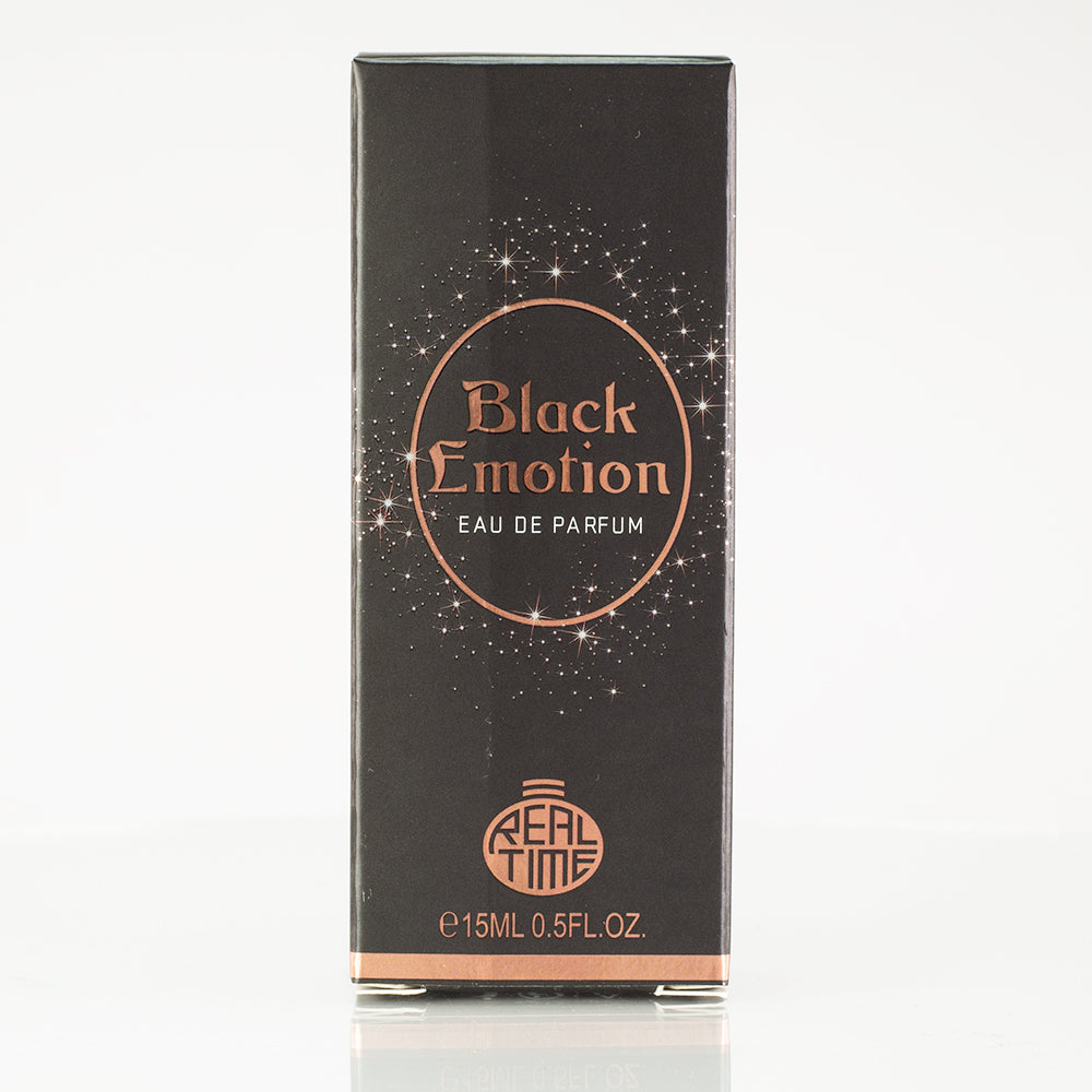 15 ml de Eau de Perfume "BLACK EMOTION" Oriental - Fragrância de Baunilha para Mulheres