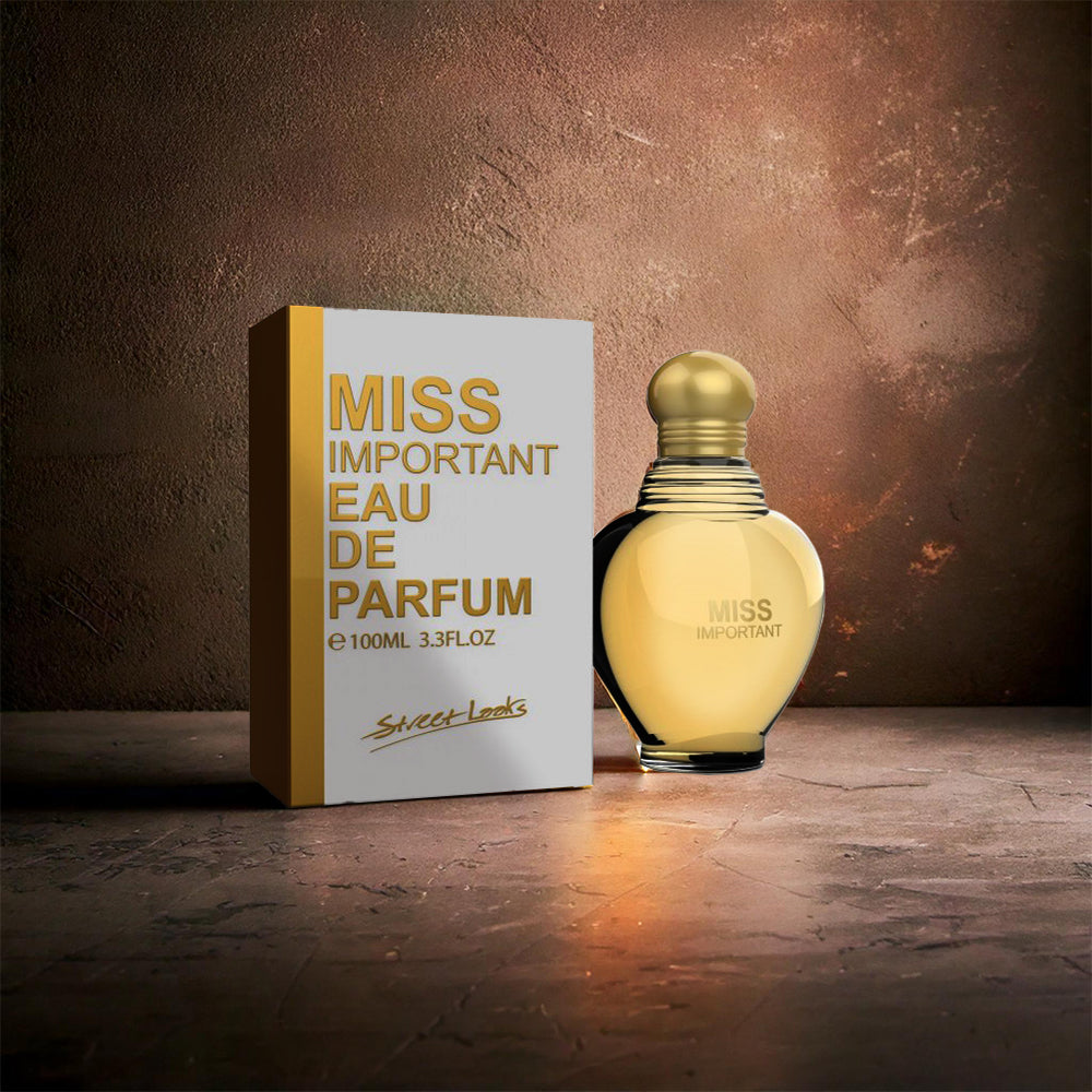 EDP 100ml “Miss Important Gold” - fragrância oriental-baunilha