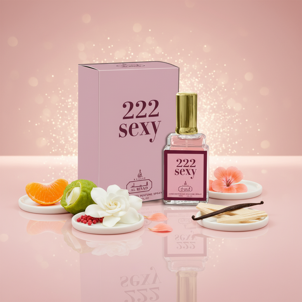 EDP 30 ml «222 Sexy» – fragrância floral oriental para mulher