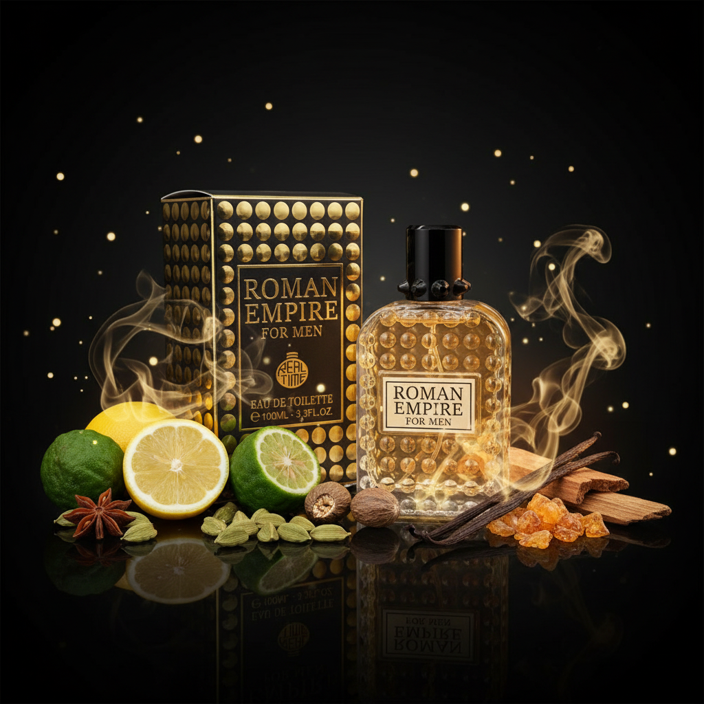EDT 100 ml «Roman Empire Men» - fragrância oriental-amadeirada para homem