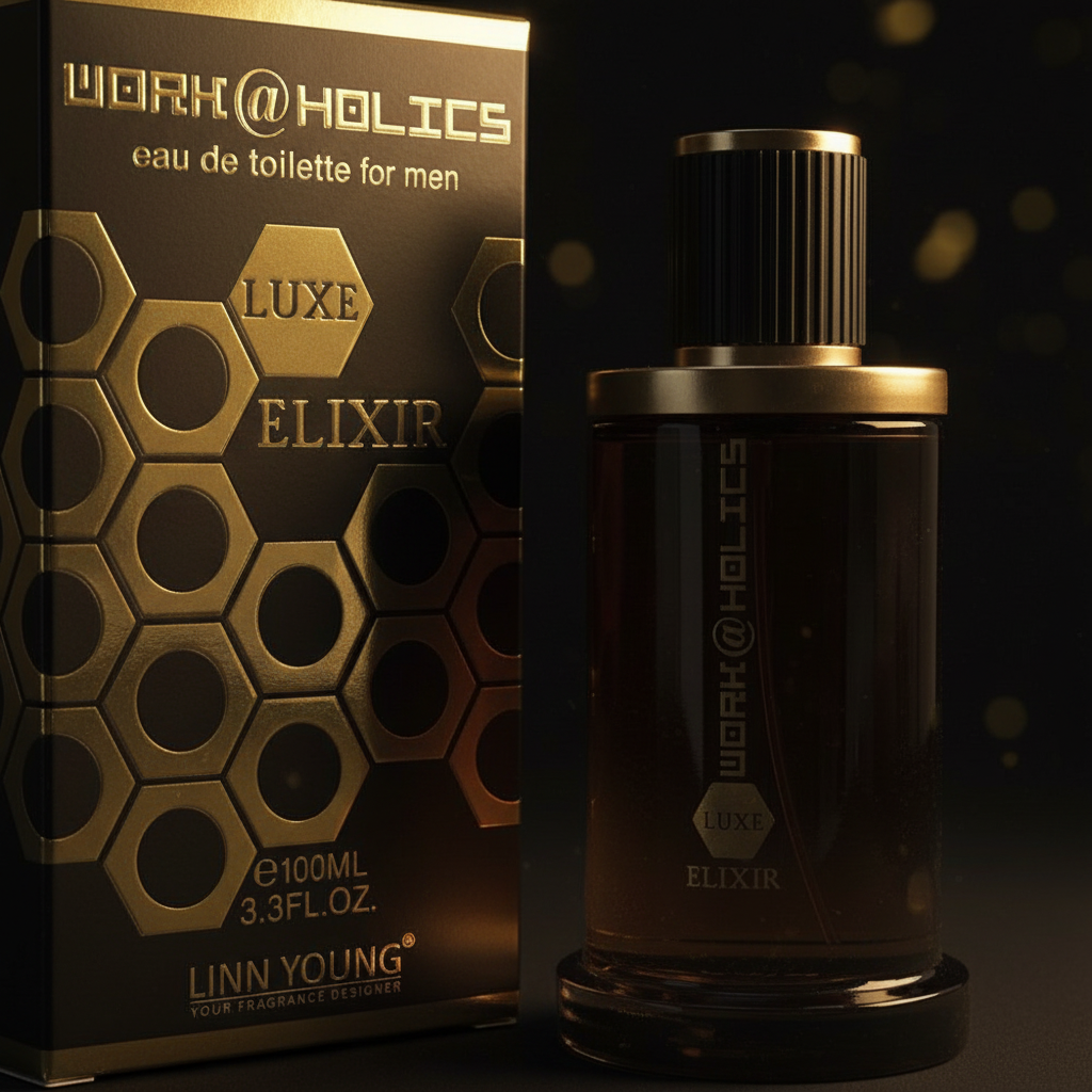 Linn Young EDT 100 ml "Workaholics Luxe Elixir" – fragrância oriental-picante