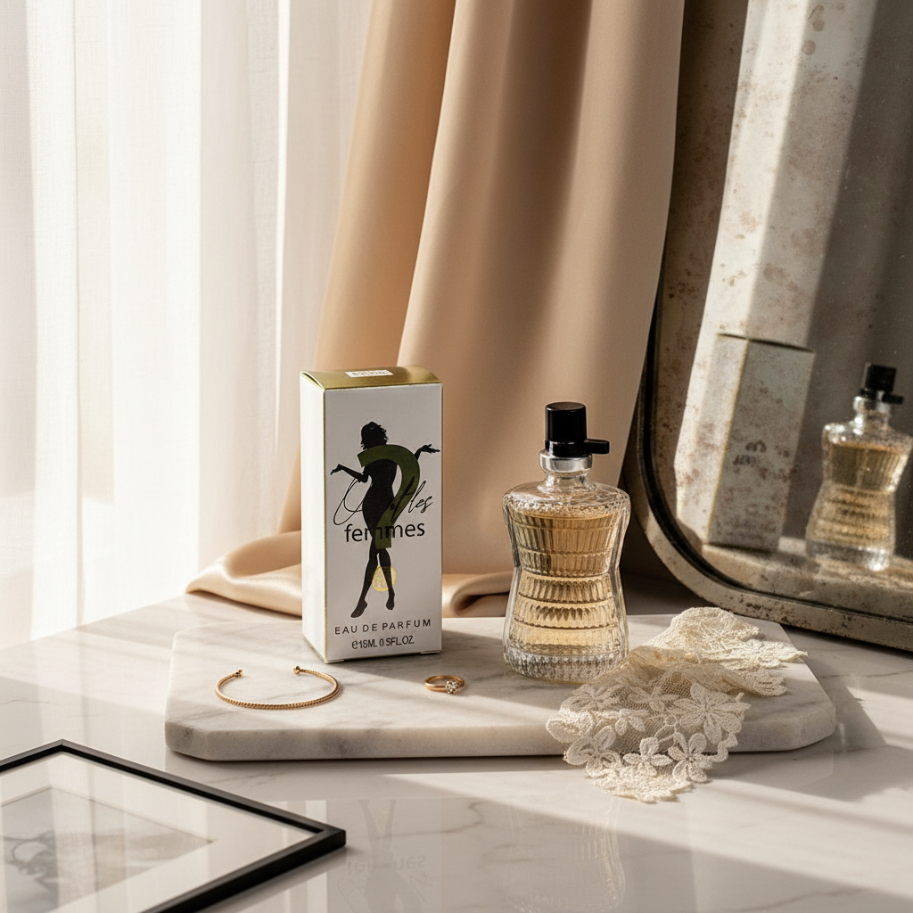 15ml EDP «OÙ SONT LES FEMMES» - fragrância floral - amadeirada - almiscarada