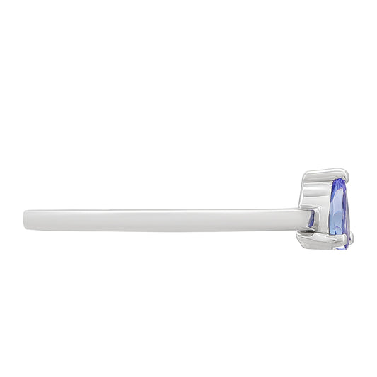 Anel de Prata com Tanzanite AAA