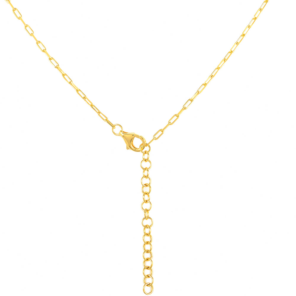 Colar de Prata com Banho de Ouro com Ametista de Marrocos e Opala Rosa Néon da Etiópia Contraste: Cabeca de Veado (800)