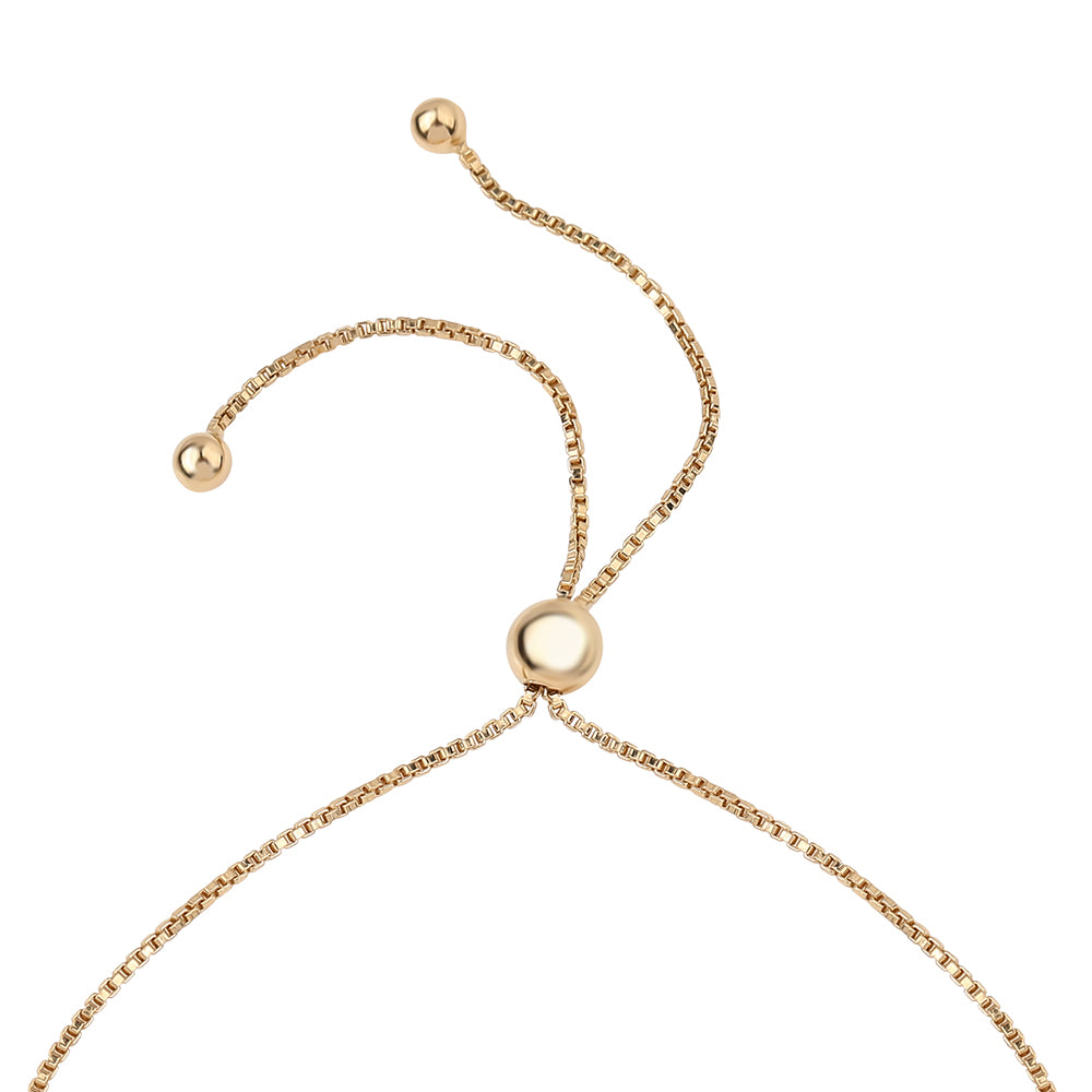 Pulseira de Prata com Banho de Ouro com Rubi da Tailândia e Topázio Branco Contraste: Cabeca de Veado (800)