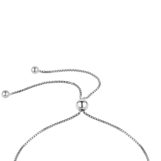 Pulseira de Prata com Citrino Contraste: Cabeca de Veado (800)