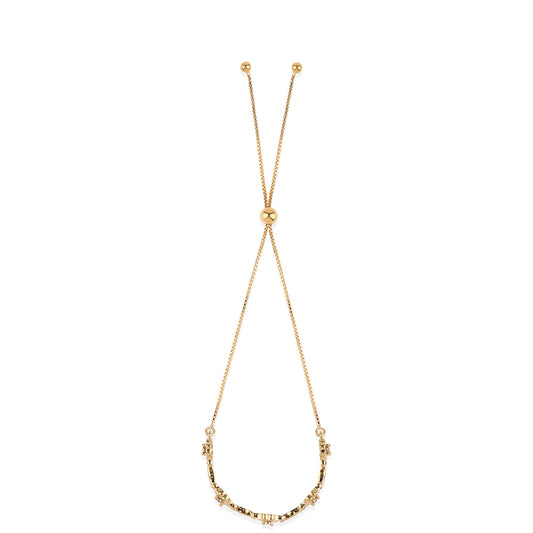 Pulseira de Prata com Banho de Ouro com Diamante Preto Contraste: Cabeca de Veado (800)