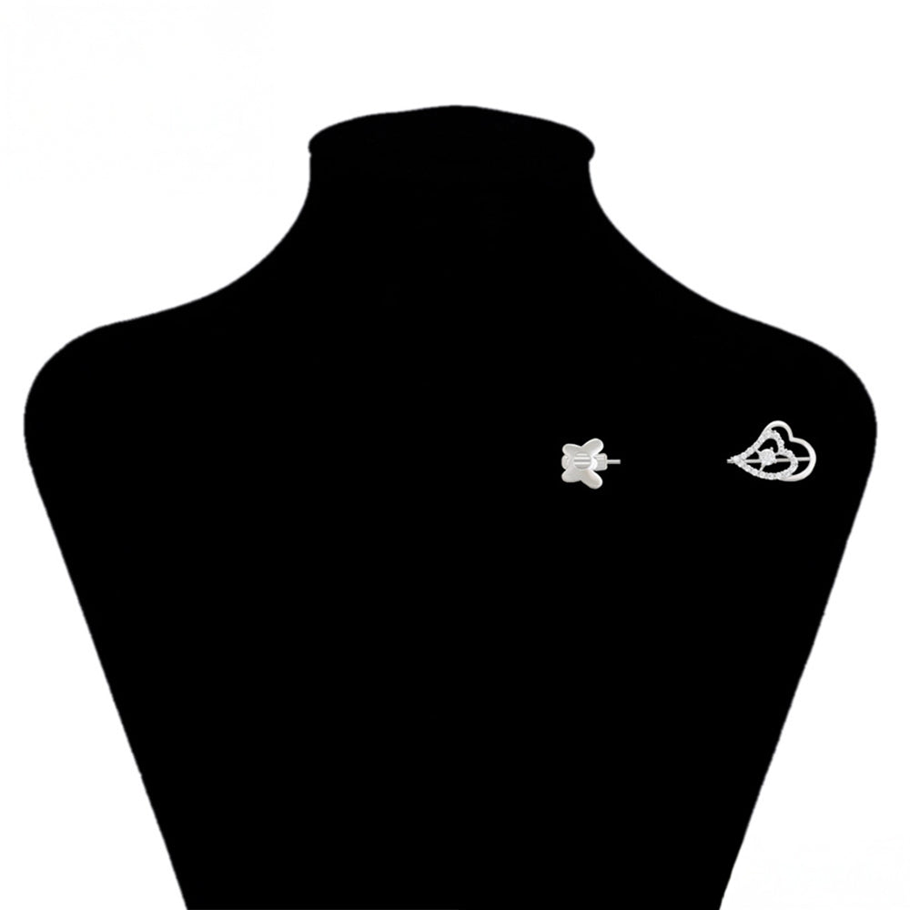 Alfinete de Liga de Ouro com Cristal Emporia® Branco