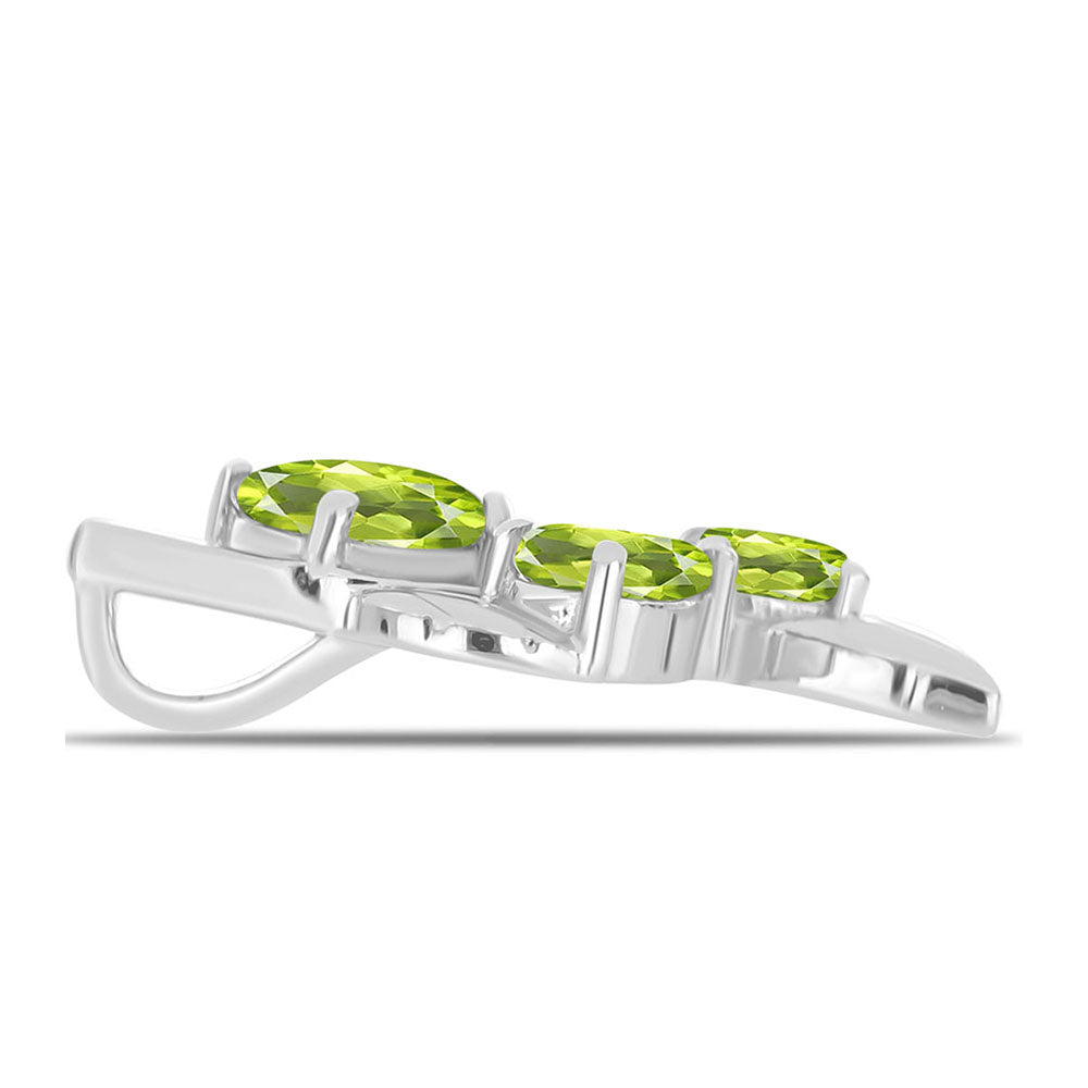 Pendente de Prata com Peridoto de Changbai