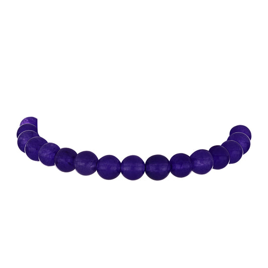 Pulseira de Prata com Banho de Ouro com Ametista de Marrocos