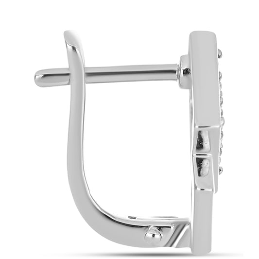 Brincos de Prata com Topázio Imperial Amarelo