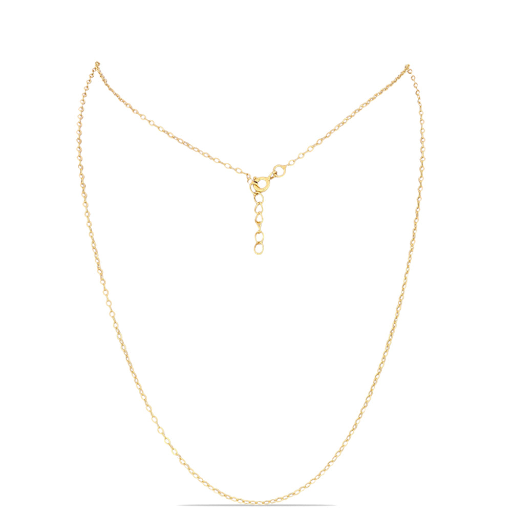 Corrente de Prata com Banho de Ouro