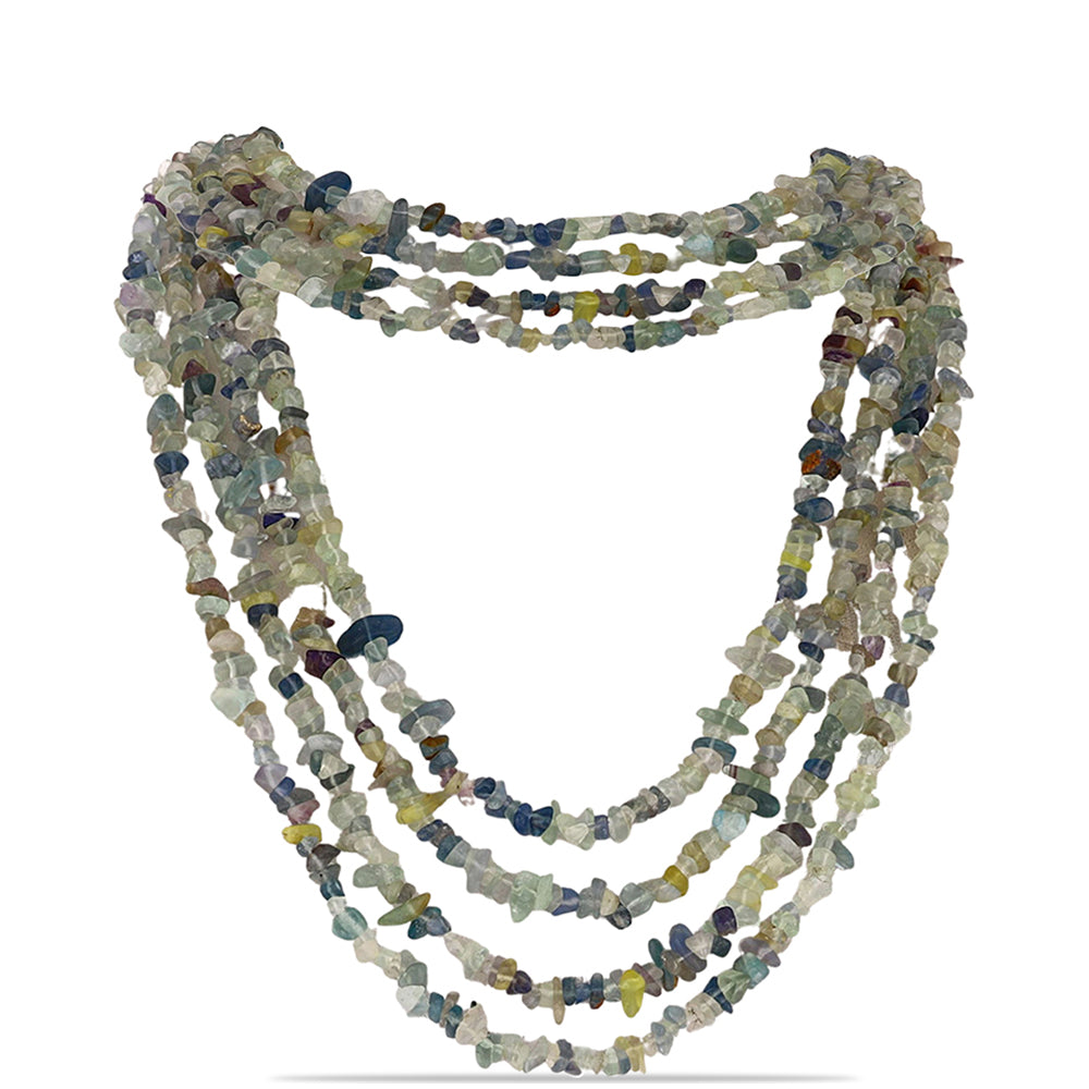 Colar com Fluorita Zebra