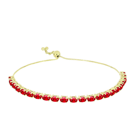 Pulseira de Prata com Banho de Ouro com Ágata Vermelha Contraste: Cabeca de Veado (800)