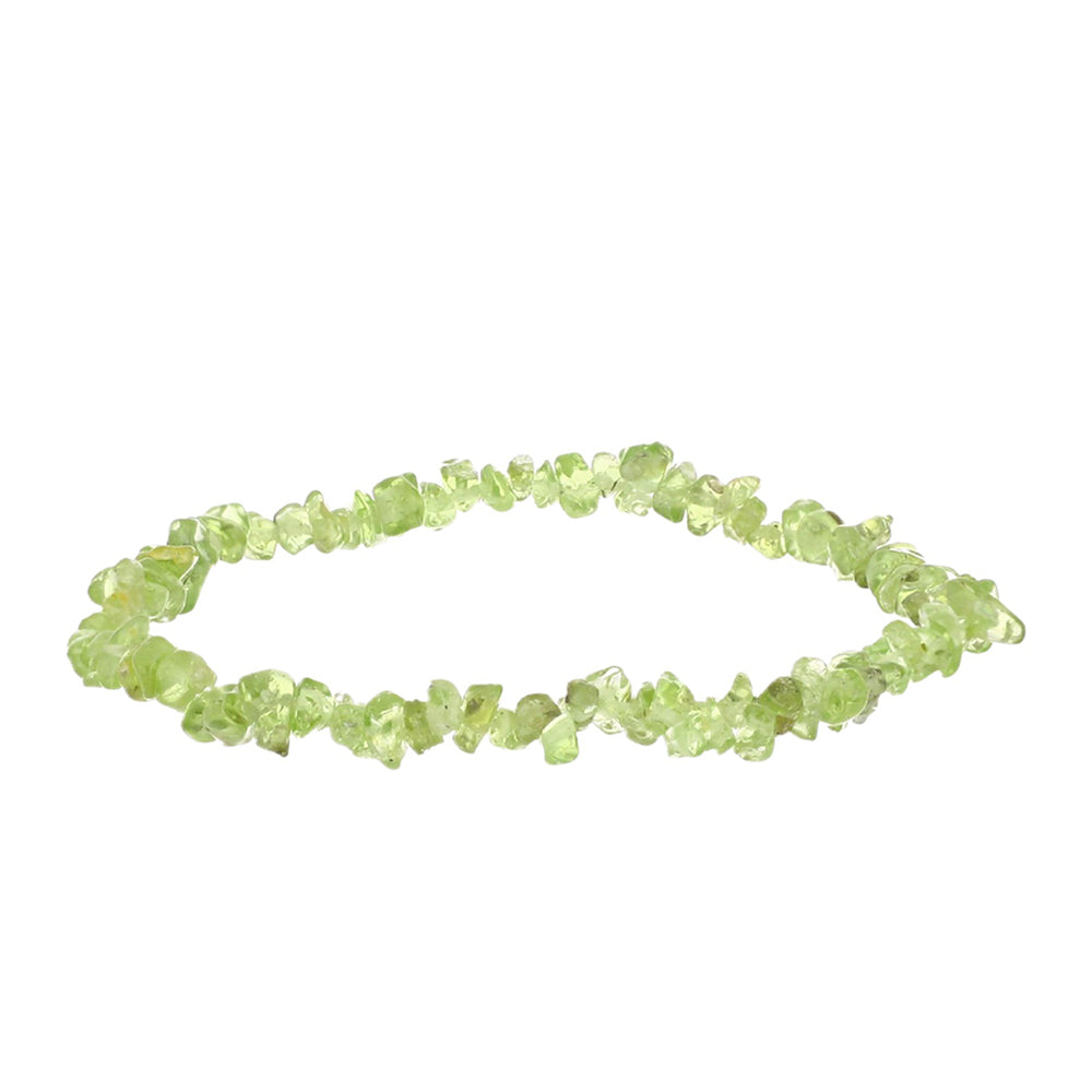 Conjunto com Peridoto de Changbai ( Colar+Pulseira )