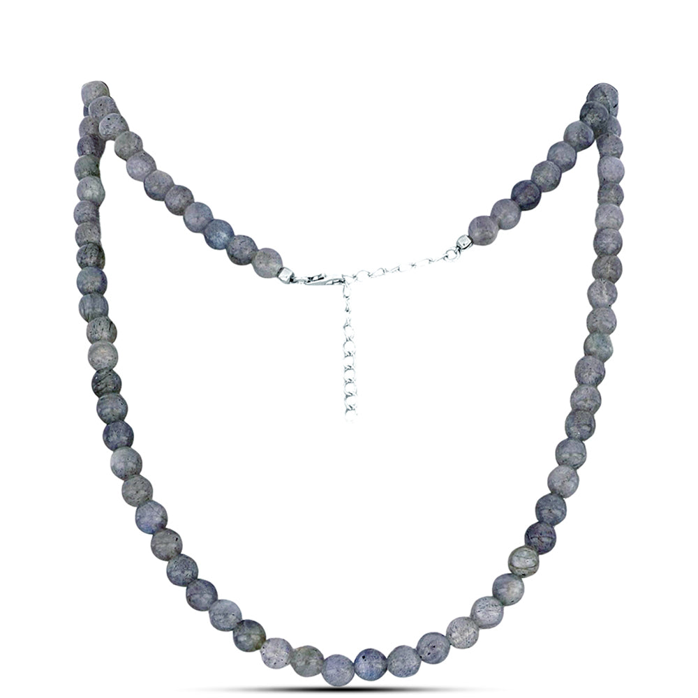 Colar de Prata com Labradorite de Gullgruvene