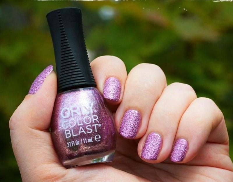 Verniz Orly Blast para unhas cor Ameixa e Azul Oceano - 1+1 PRESENTE - 2 x 11 ml