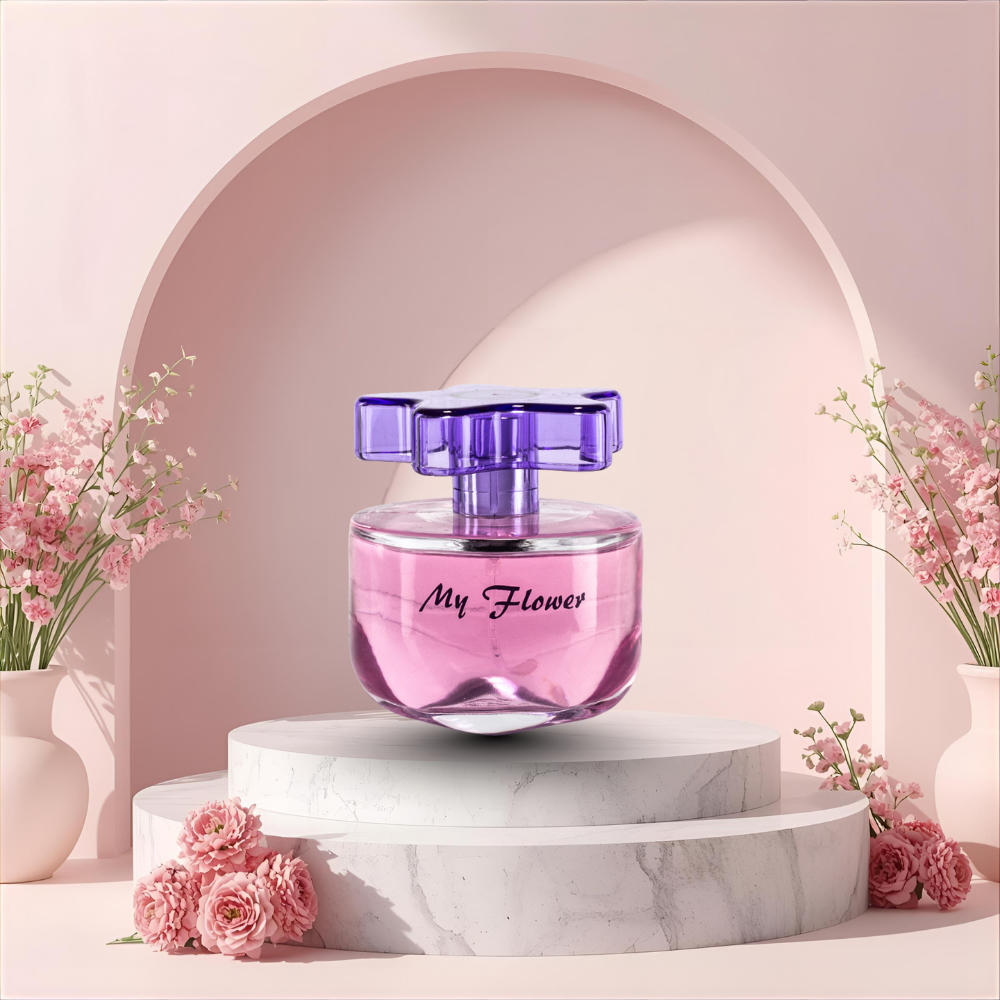 100 ml Eau de Perfume "My Flower" Fragrância Floral - Picante para Mulheres