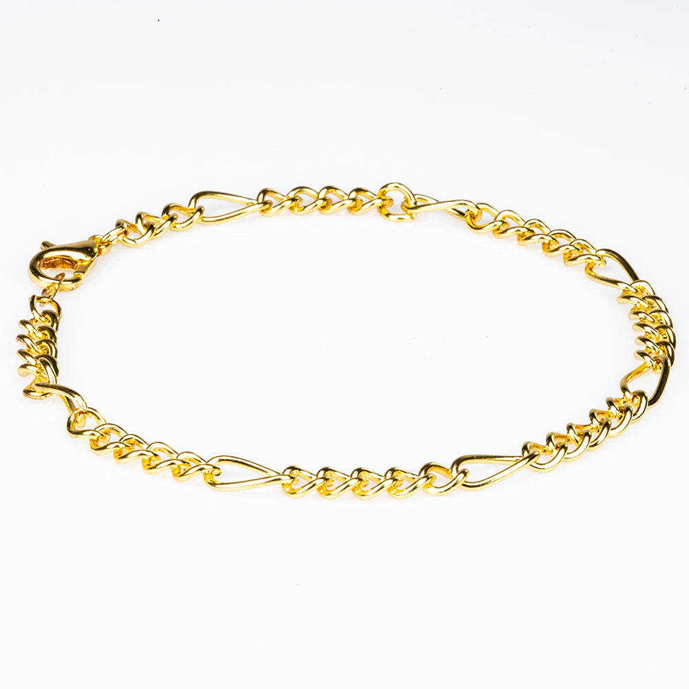 Conjunto de Liga de Ouro ( Colar+Pulseira )