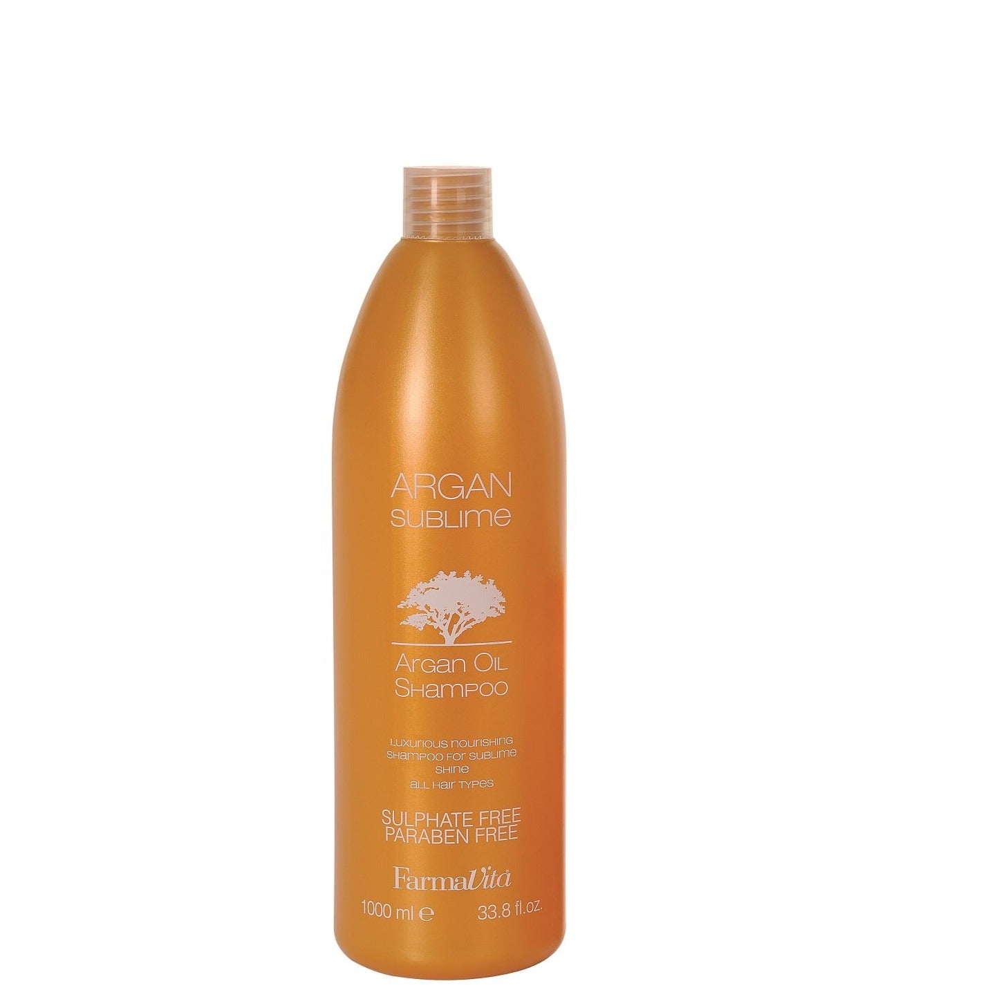 Champô Argan nutritivo, 1000 ml + Bomba de oferta para o frasco