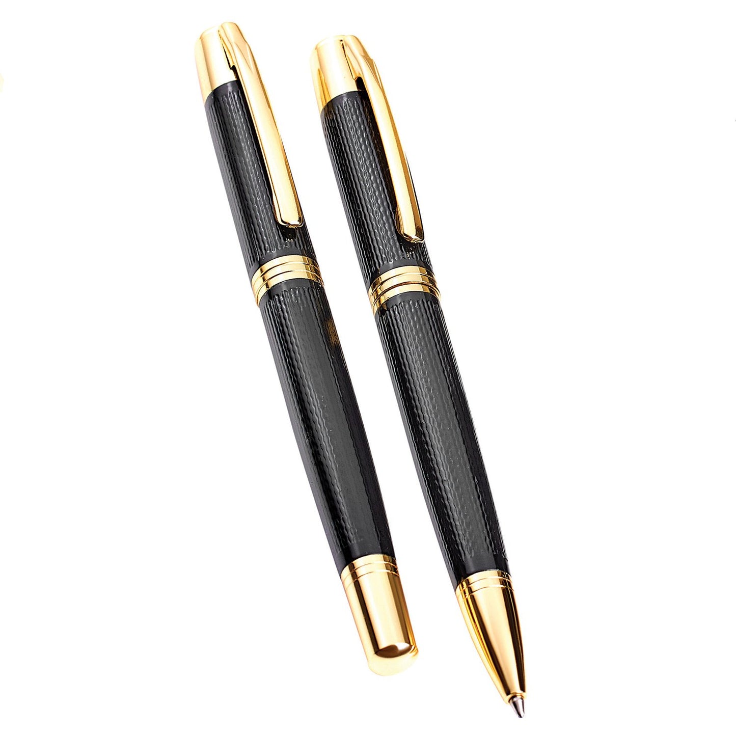 Conjunto de Liga de Ouro com Cristal Emporia® Branco