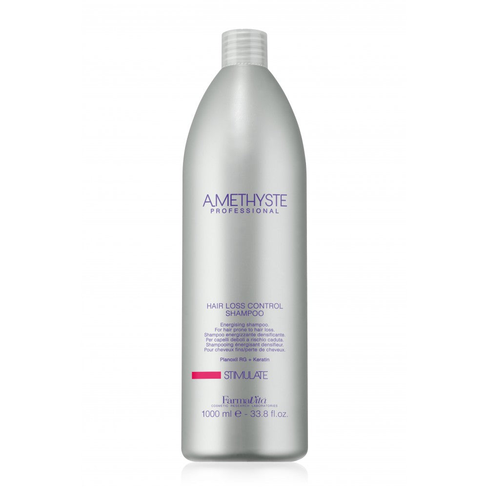Amethyste Stimulate Champô controlo da queda de cabelo , 1000 ml + Oferta de um doseador para o frasco
