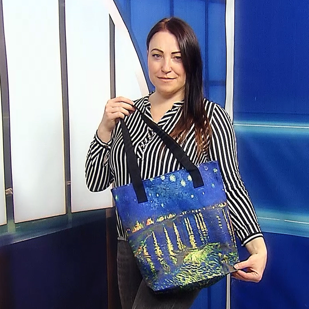 Saco de compras, Van Gogh - Starry Night Over The Rhone