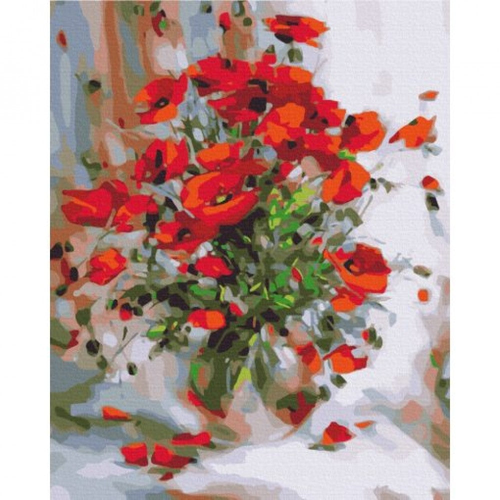 "Anoitecer na praça principal de Veneza" Kit de pintura por números, 40x50 cm