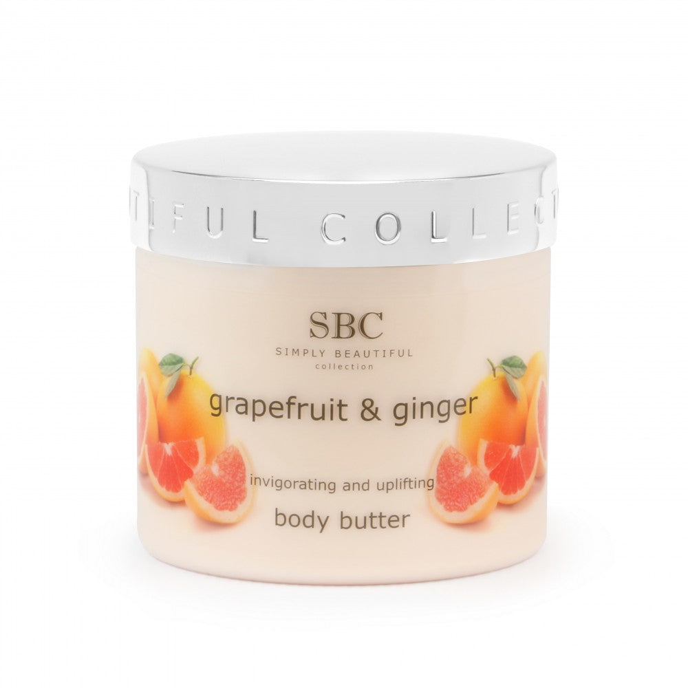 Manteiga Coroporal de Toranja e Gengibre, 450 ml
