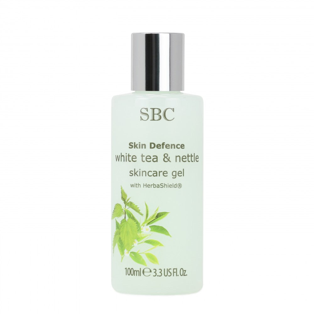 Gel refrescante hidratante e protetor de Chá Branco & Urtiga de 100 ml
