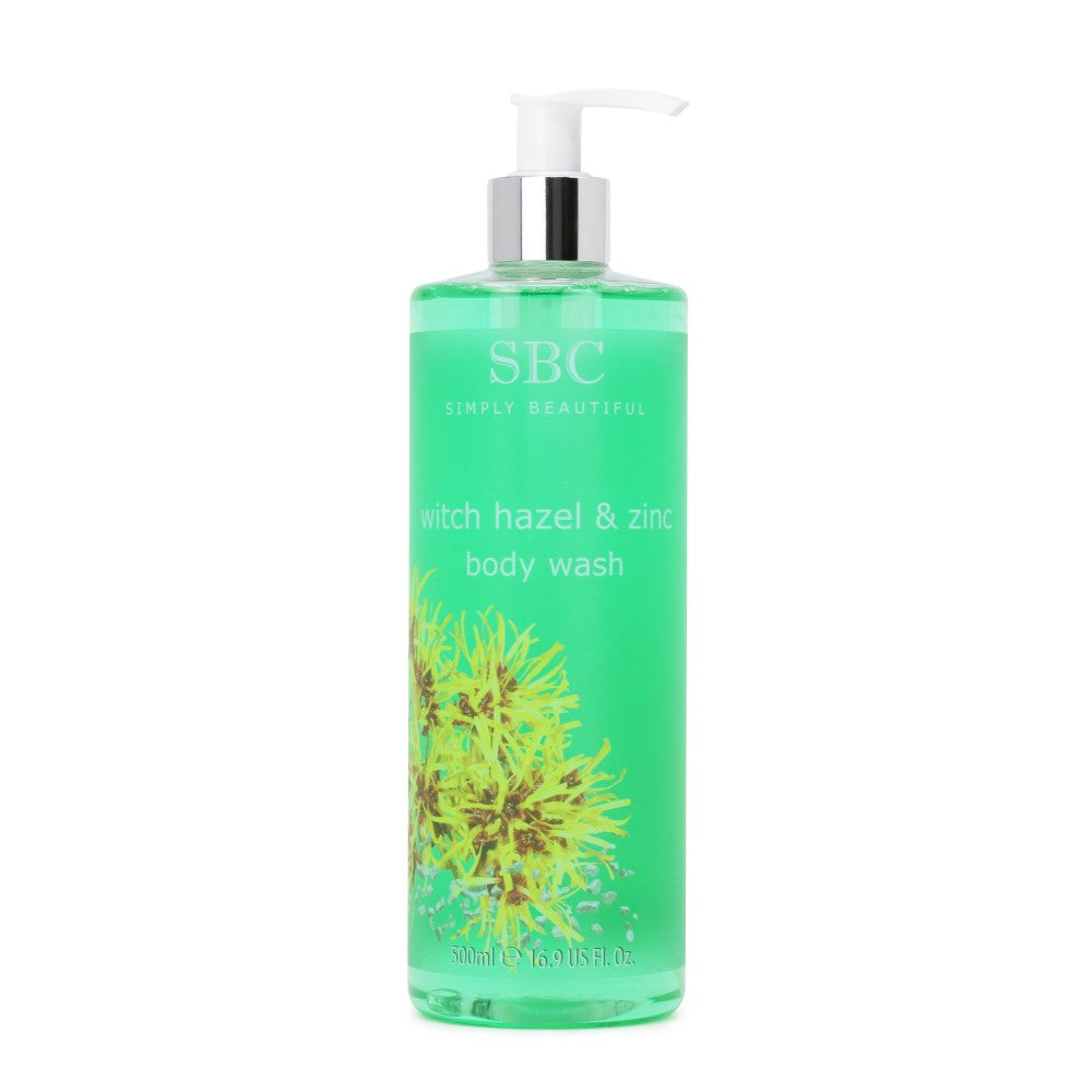 Gel de Duche Purificante e Equilibrador de Hamamélis & Zinco para pele oleosa de 500 ml