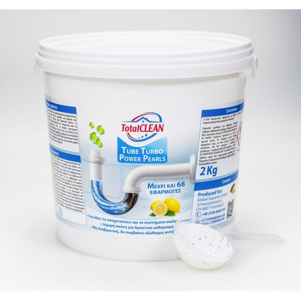 TotalClean desentupidor de canos e esgotos 2 kg
