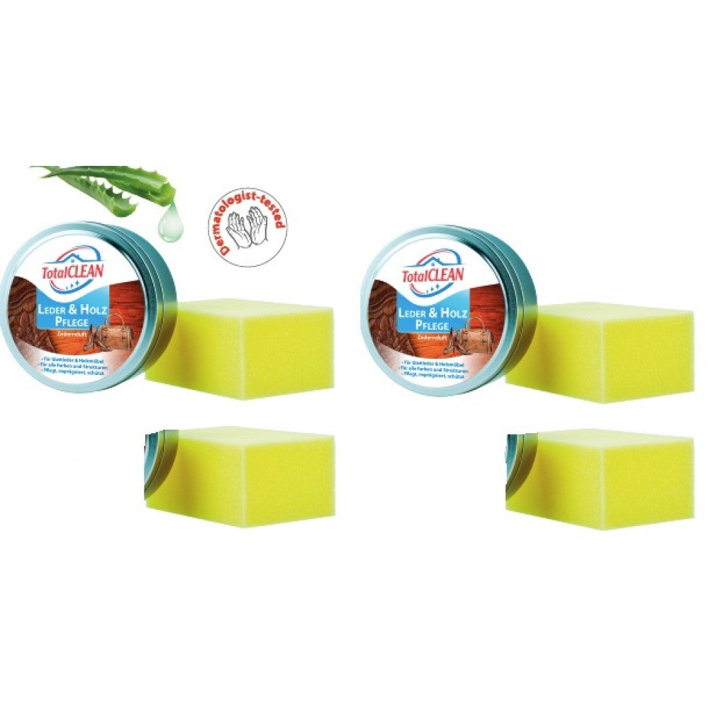 TotalClean 2 x Cuidados para o Couro e Mobiliário 250ml