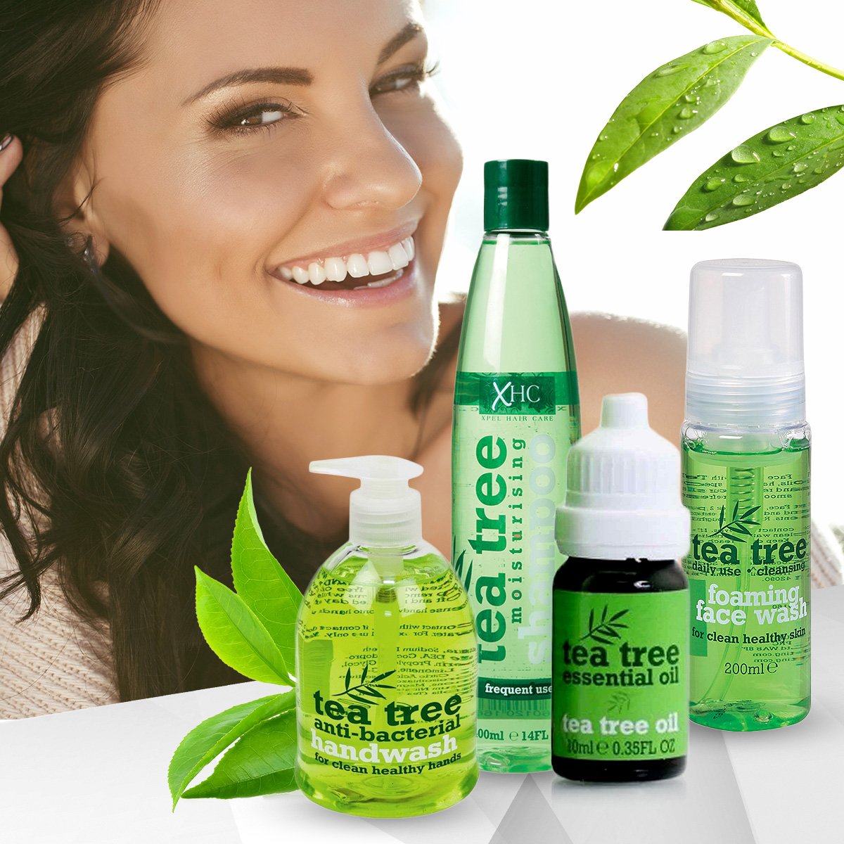 500 ml de Sabonete Líquido com Óleo de Árvore de Chá