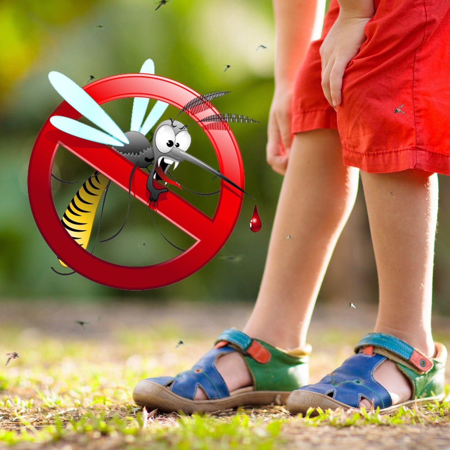 Toalhitas Repelente de Mosquitos e Insectos para Crianças - 25 pcs
