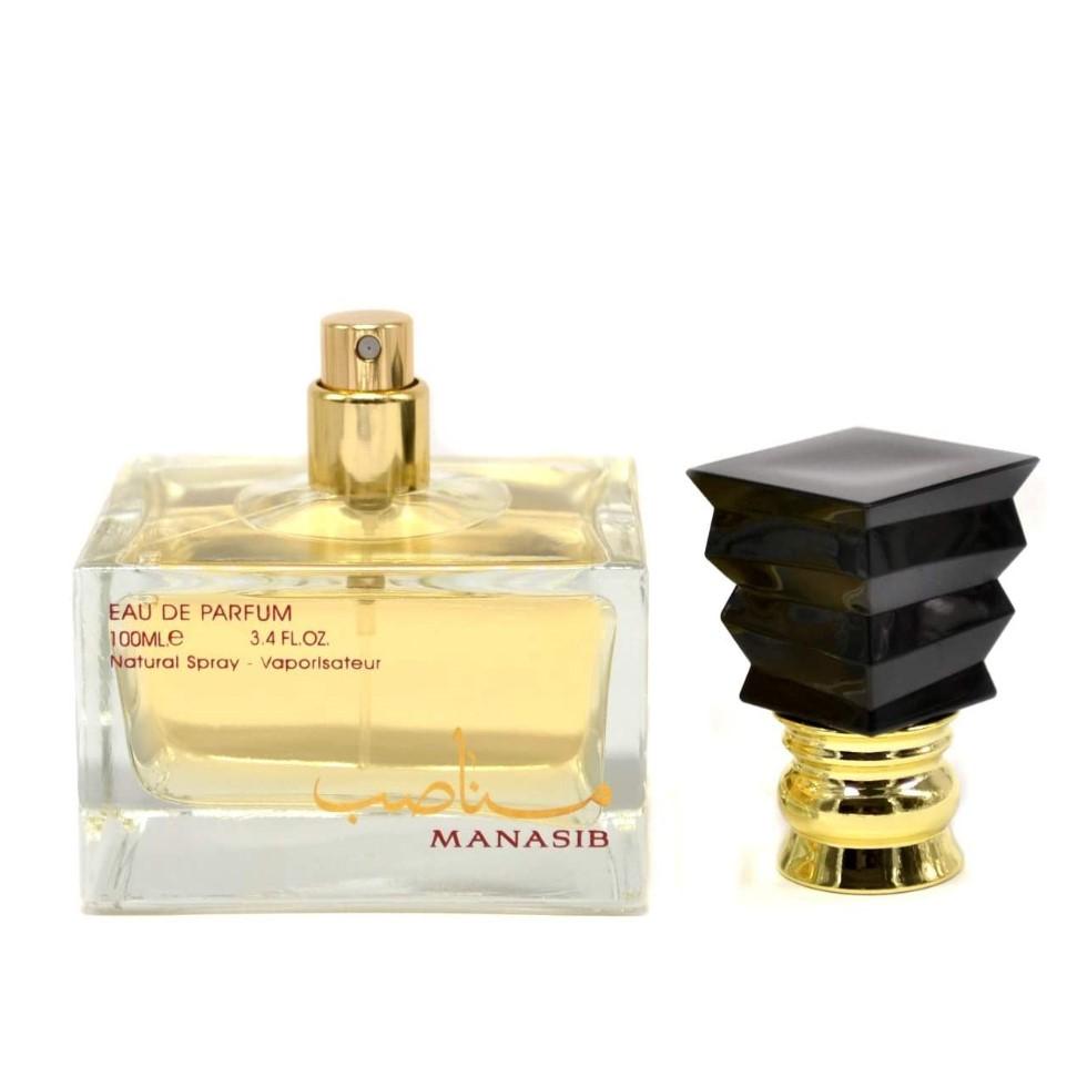 100 ml Eau de Perfume Manasib Oud Floral Spicey Fragrânica para Homem e Mulher