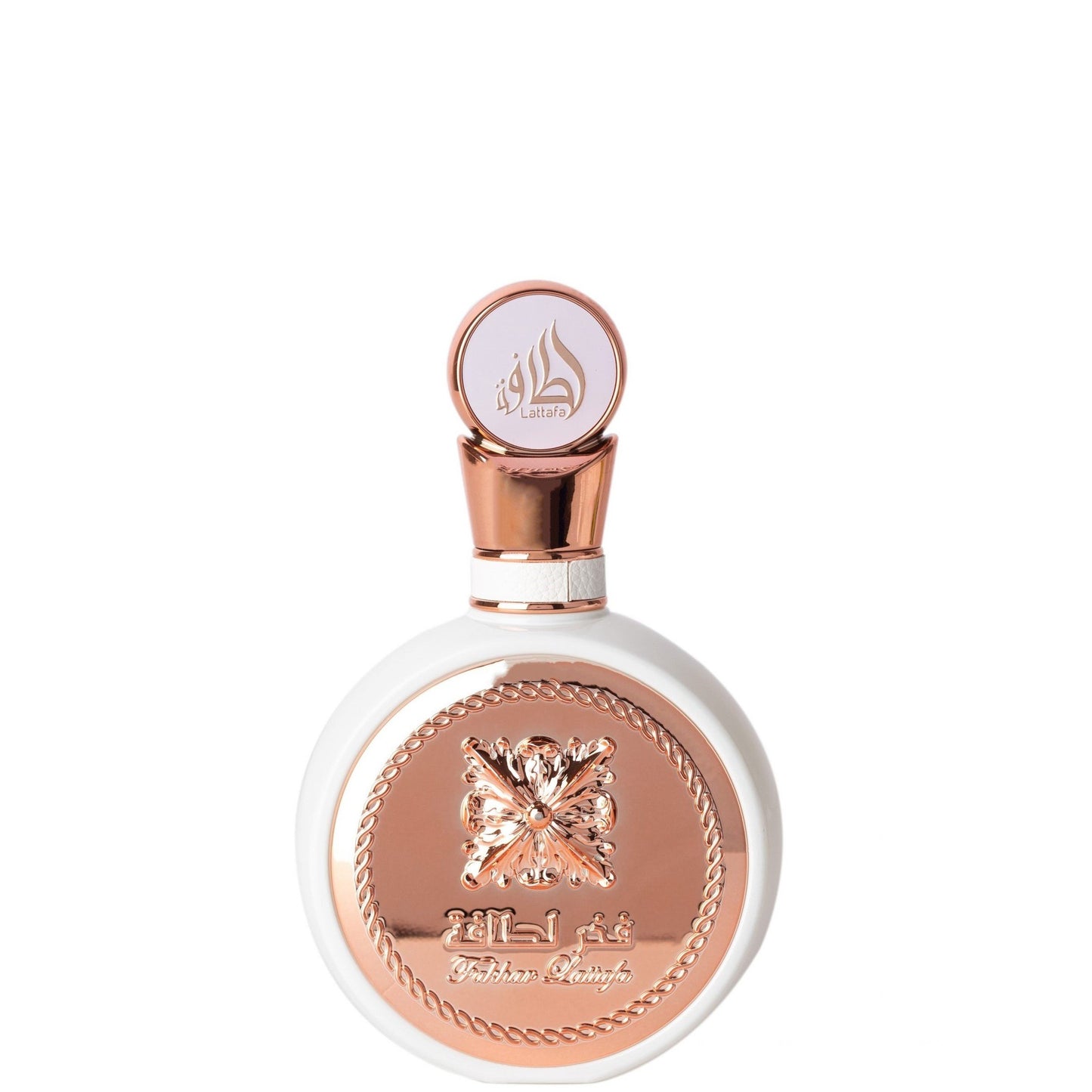 100 ml Eau de Perfume Fakhar Lattafa Rosa Oriental Doce e Floral Fragrância para Mulher