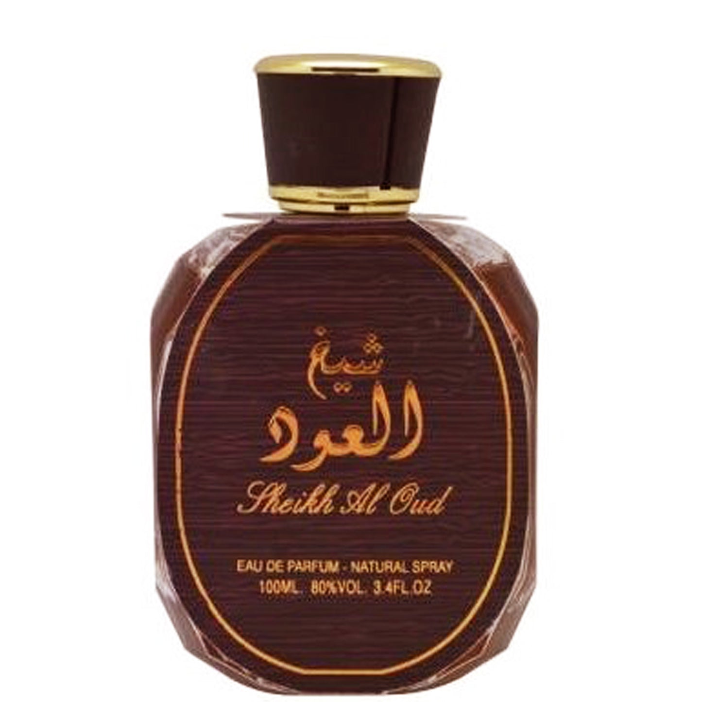 100 ml Eau de Perfume Sheikh Al Oud Fragrância Picante Amadeirado para Homem