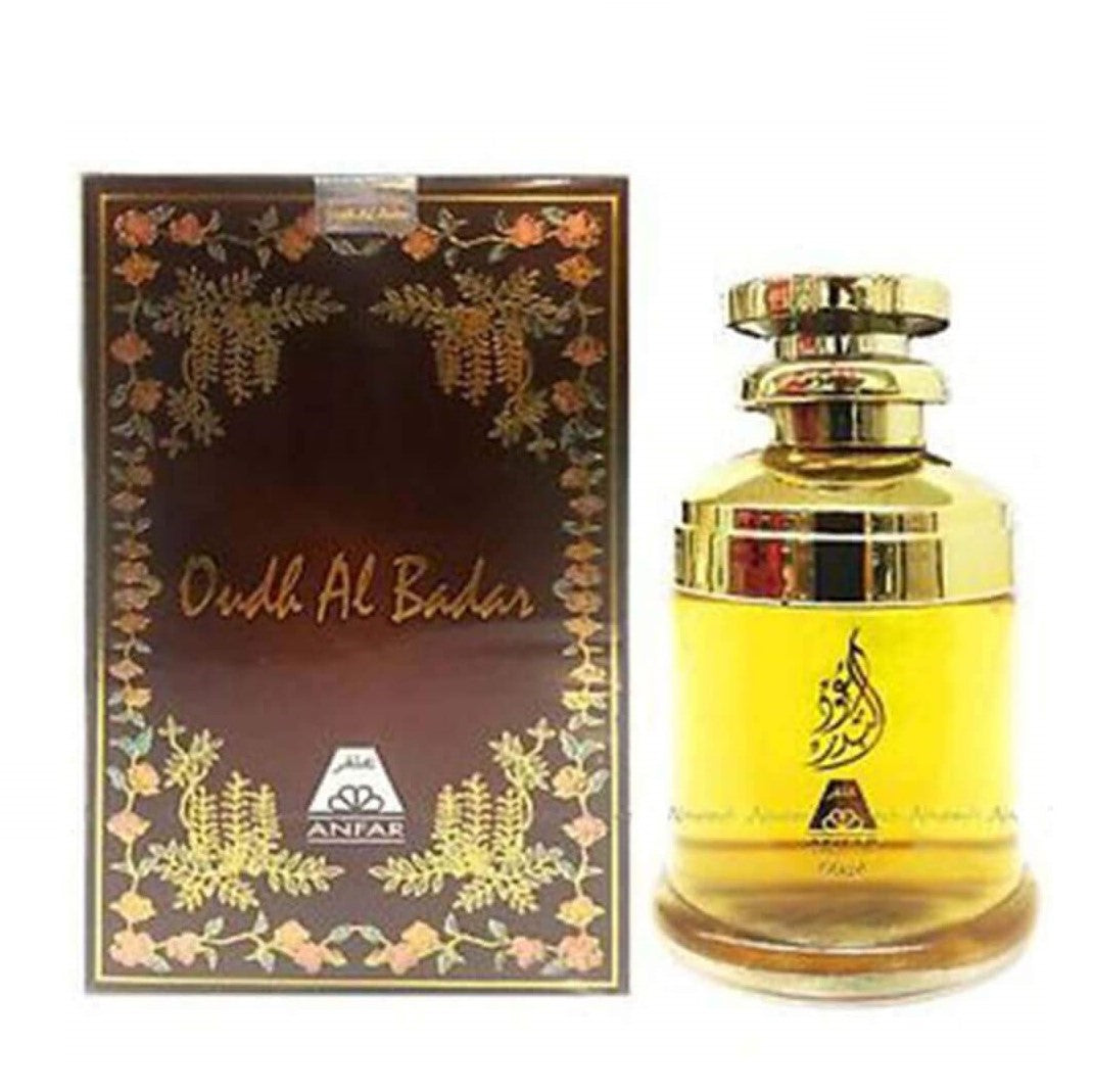 60 ml Eau de Perfume Oud Al Badar Fragrância Floral Sândalo para Homem e Mulher