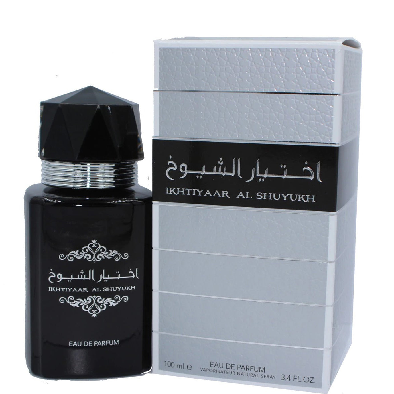 100 ml Eau de Perfume Ikhtiyar Al Shuyukh Fragrância Picante Oriental Almíscar para Homem