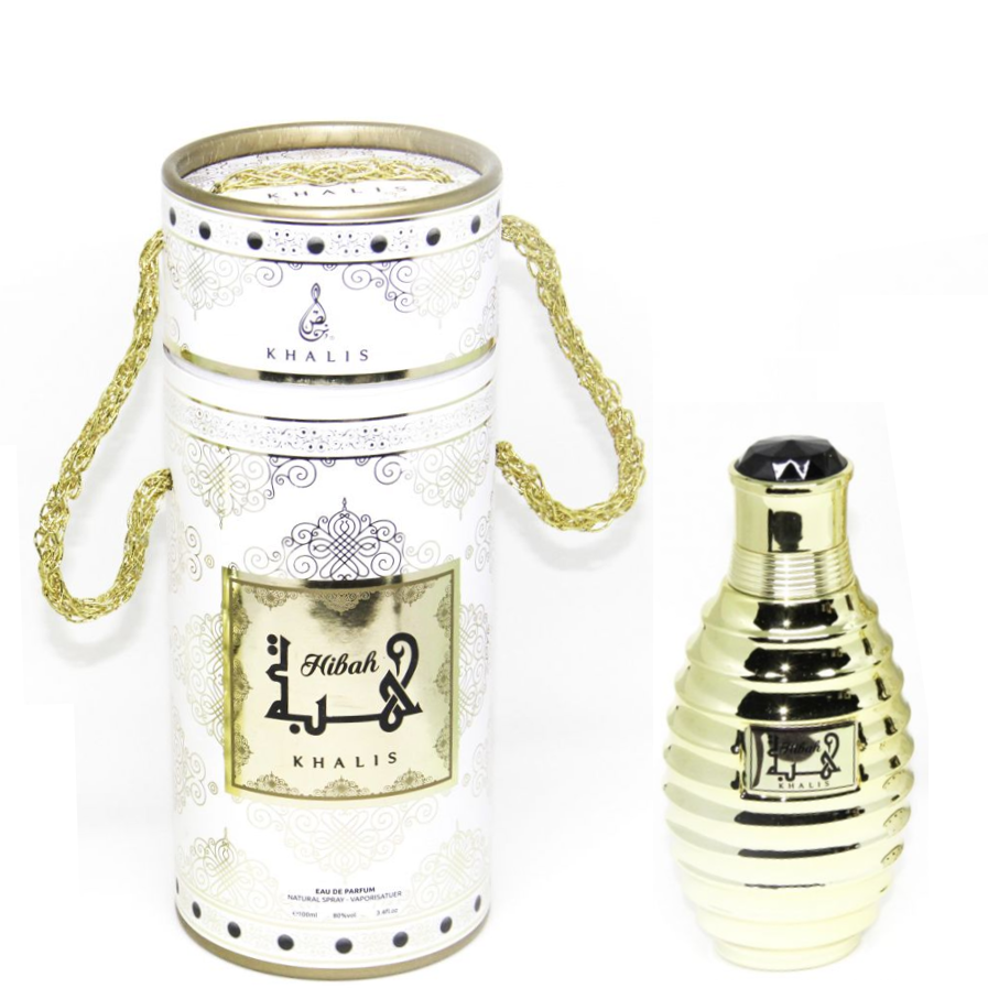 100 ml de Eau de Perfume Hibah Oriental Fragrância Picante Almiscarada para Homem e Mulheres