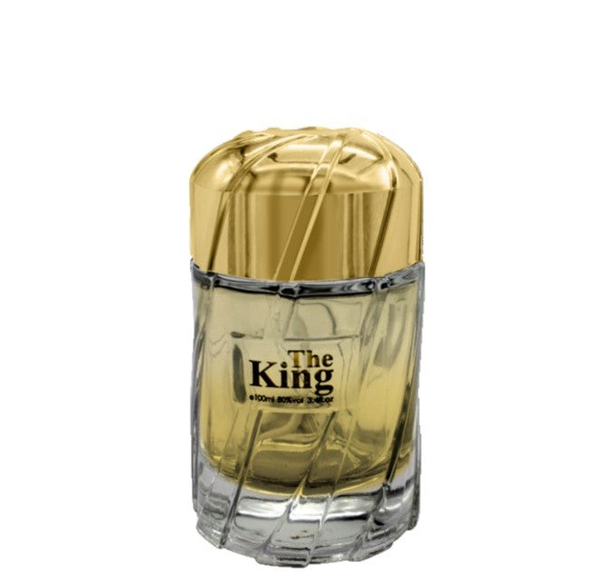 100 ml Eau de Perfume The King Fragrância Frutada Sândalo Almiscarada para Homens