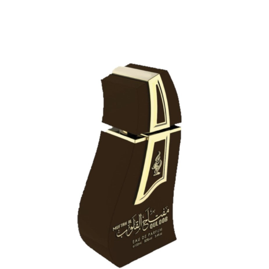 100 ml de Eau de Perfume Muftah Al Quloob Fragrância Frutada Almiscarado para Homens